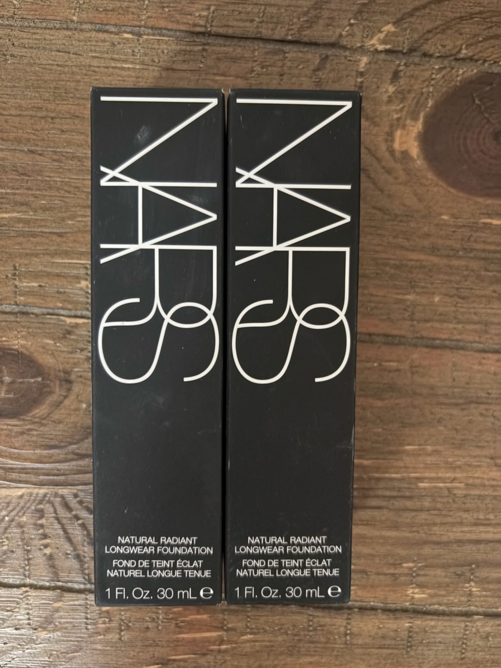 NARS Natural Radiant Longwear Foundation, Medium 1.2 Patagonia Set of 2 NWT